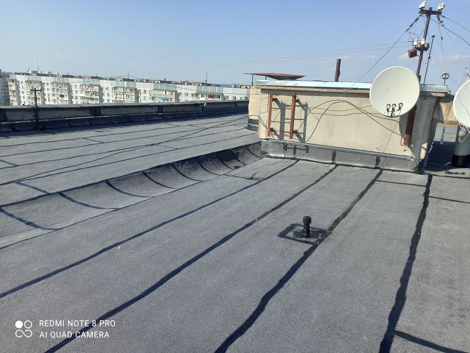 Покрівля квартири в багатоповерхівці. Ремонт даху (криші) квартири.