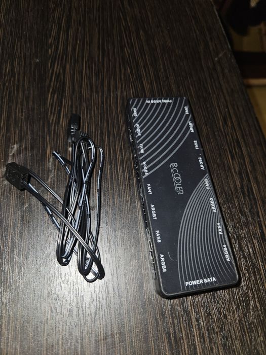 Разветвитель / Хаб кулеров PCcooler ARGB (5V 3pin) + PWM (4pin)