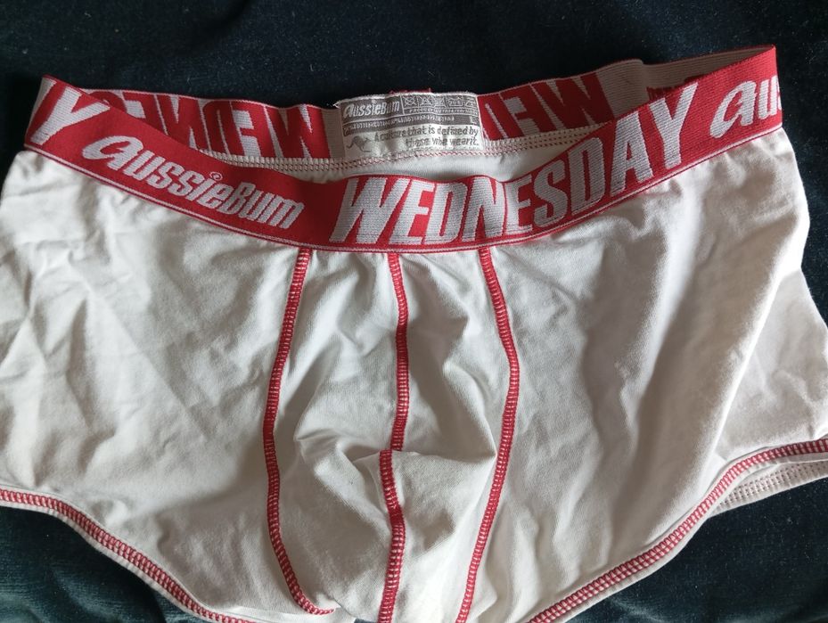 Boxers Aussiebum S usadas - 7 (com os dias da semana)
