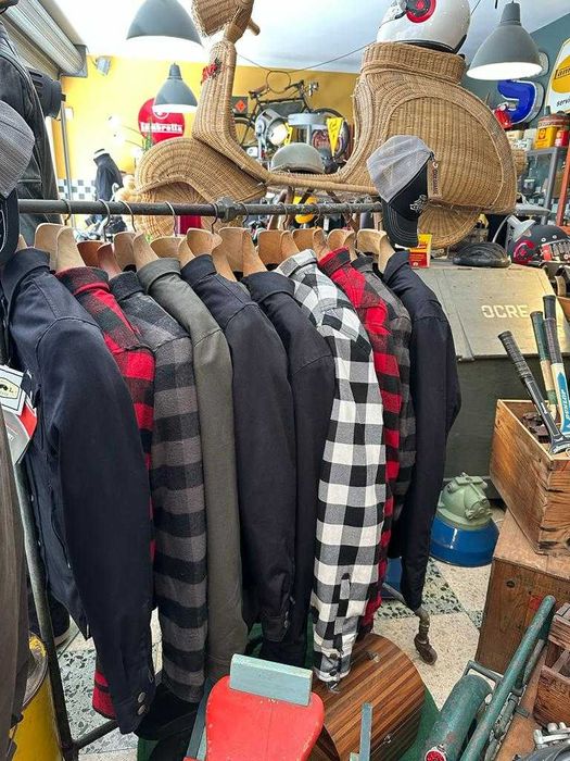 Blusões e Camisas Masculinas com proteções marca Cool Garage