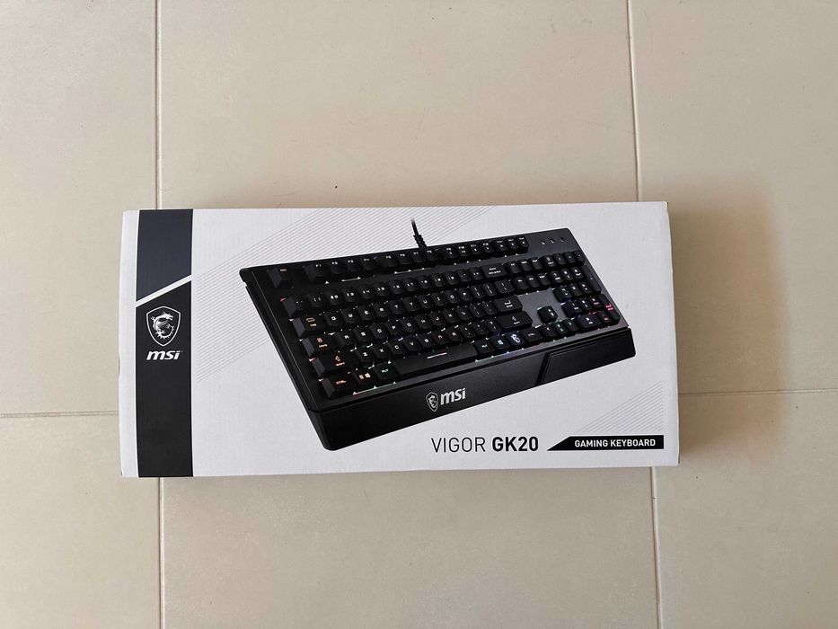 Teclado MSI Vigor GK20 - Portugues - Novo
