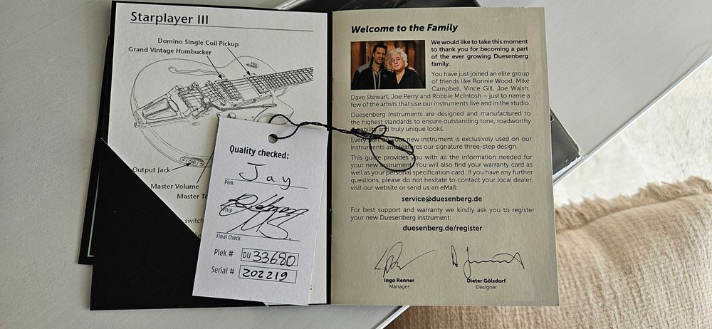 Duesenberg Starplayer III - Black