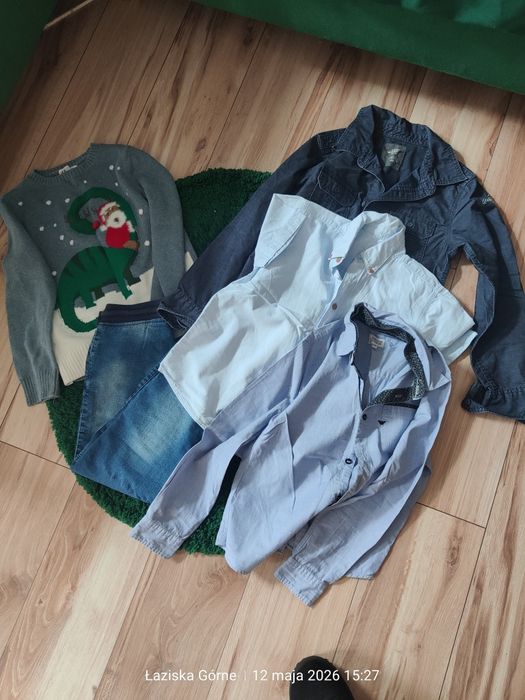 paka zestaw koszul sweter