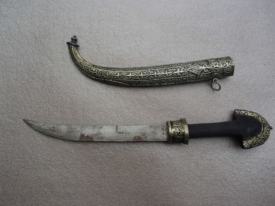 Dżambia kindżał  zdobiony