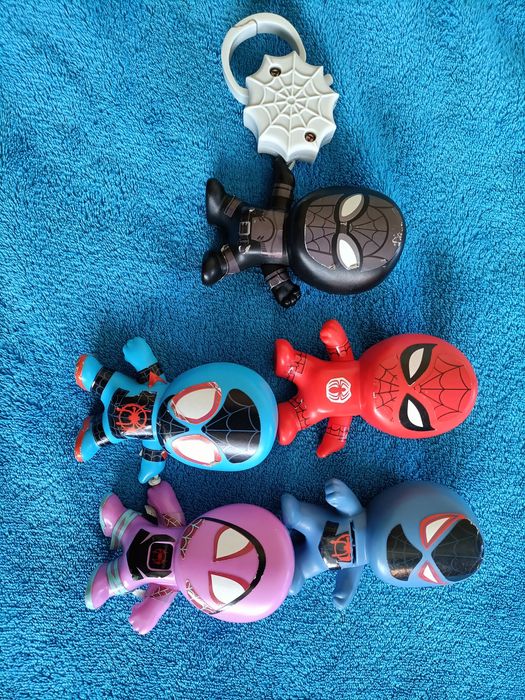 Lote 5 figuras Spiderman
