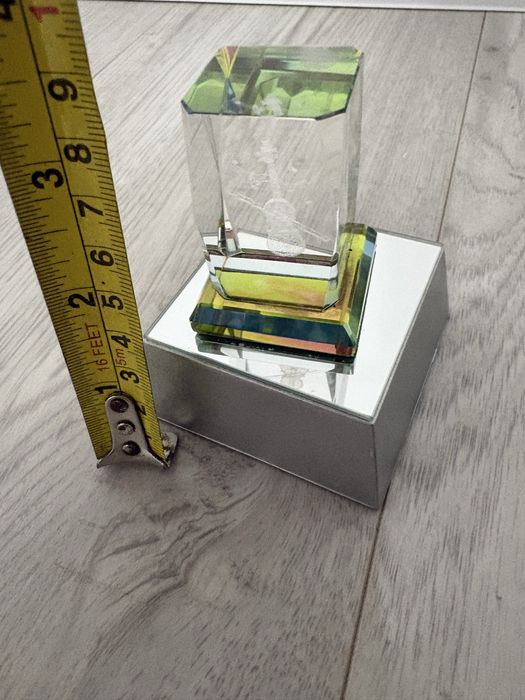 kryształowa figurka 3D