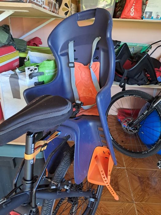 Cadeira criança  passeio bicicleta