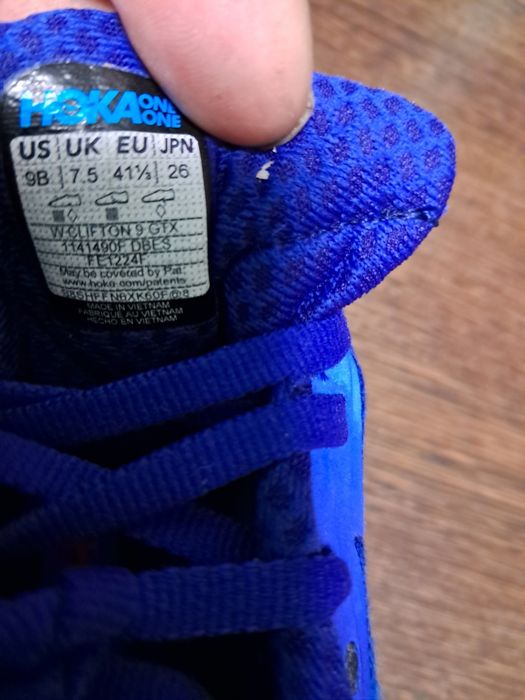 Кросівки HOKA W CLIFTON 9  GTX Р 41 1/3 26см