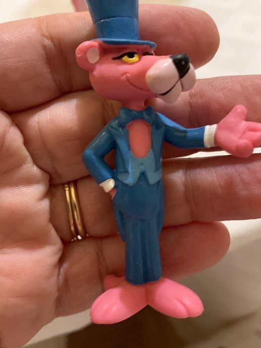 Figuras Pantera Cor de Rosa