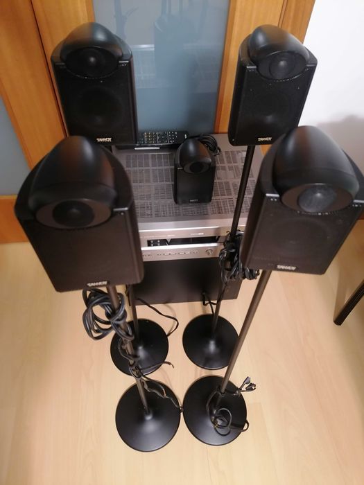 Amplificador YAMAHA, Altifalantes e Subwoofer
