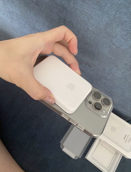 Magsafe power bank Apple original California магнитная зарядное беспро
