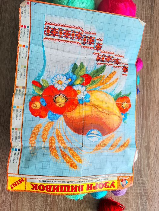 залишок ниток та бісеру , все разом