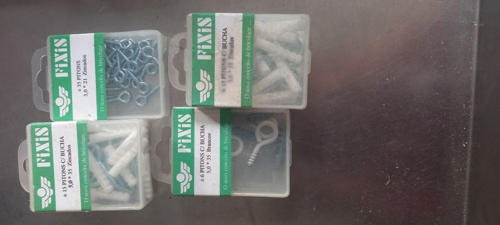 Parafusos,  camarões...