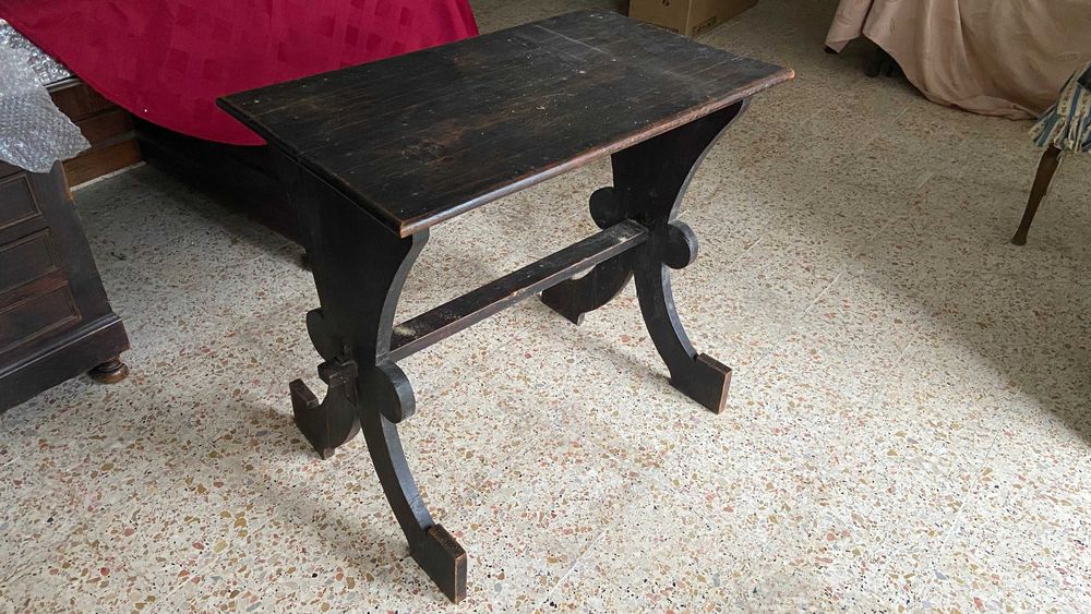 Secretária / Consola vintage em madeira maciça