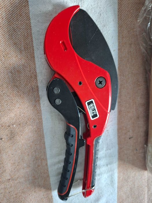 CCLIFE Obcinak do rur PVC 64 mm Zacisk do cięcia rur wielowarstwowych PVC