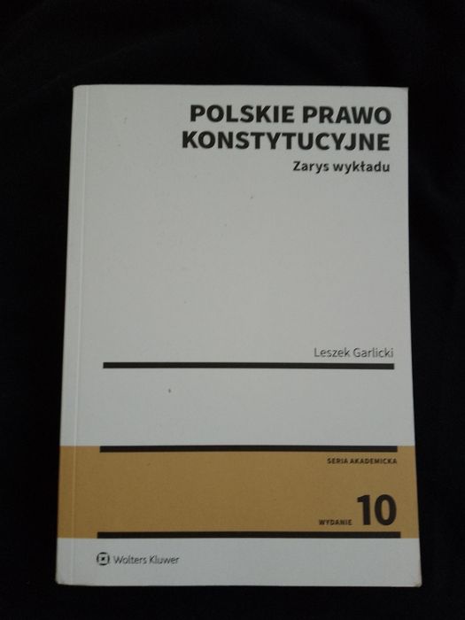 Podręcznik Prawo Konstytucyjne Garlicki