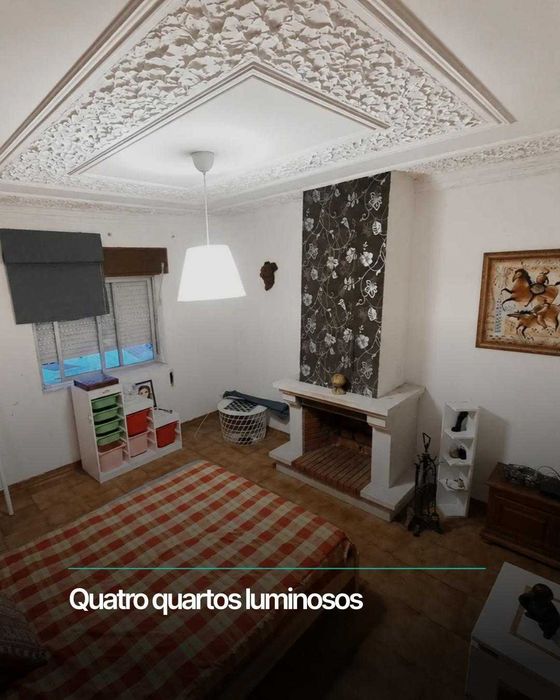 T4 com cave independente T1 e garagem privativa junto ao Jardim Municipal de Vendas Novas – ideal para família ou investimento
