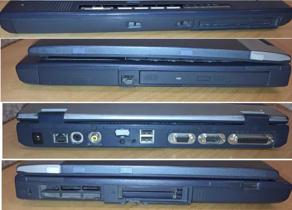 Komputer TOSHIBA Satellite S1800‑554 + stacja dyskietek 3,5" – KLASYK
