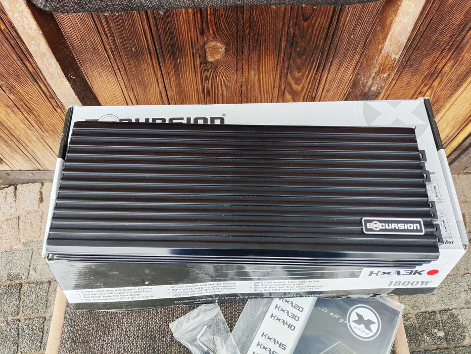 Wzmacniacz samochodowy 1 kanałowy monoblok Excursion HXA-3K,Wys.darmo!