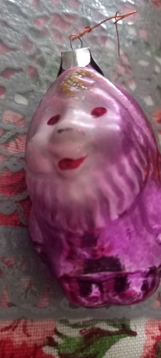 Bombki choinkowe PRL dwie sztuki