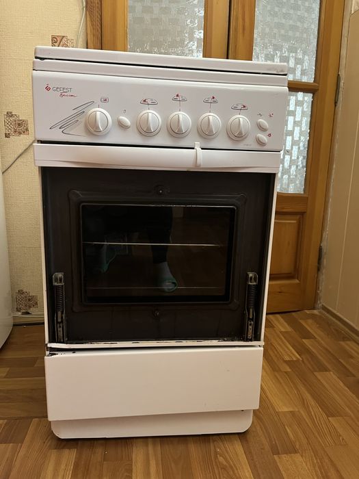 Газова плита в робочому стані