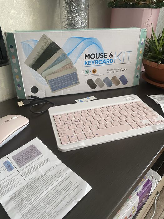 Bluetooth клавіатура і мишка Mouse & Keyboard Kit