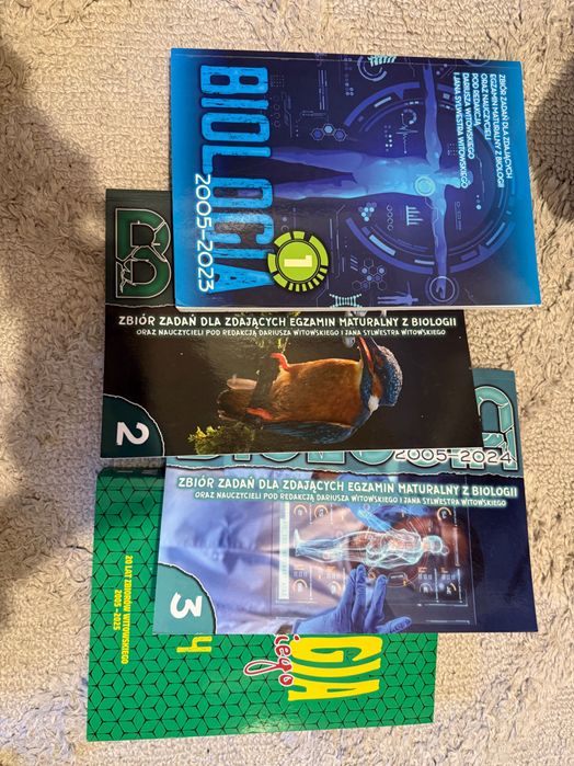 Zbiory zadań Witowski biologia