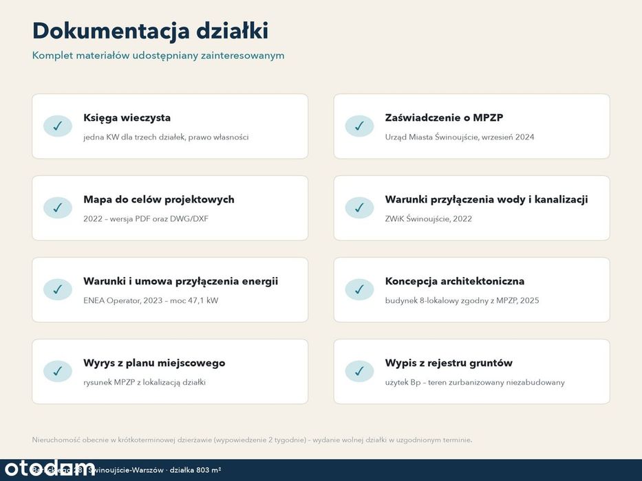 803 m² pod dom, pensjonat lub 8 mieszkań – Świnoujście ul. Barlickiego - Więcej