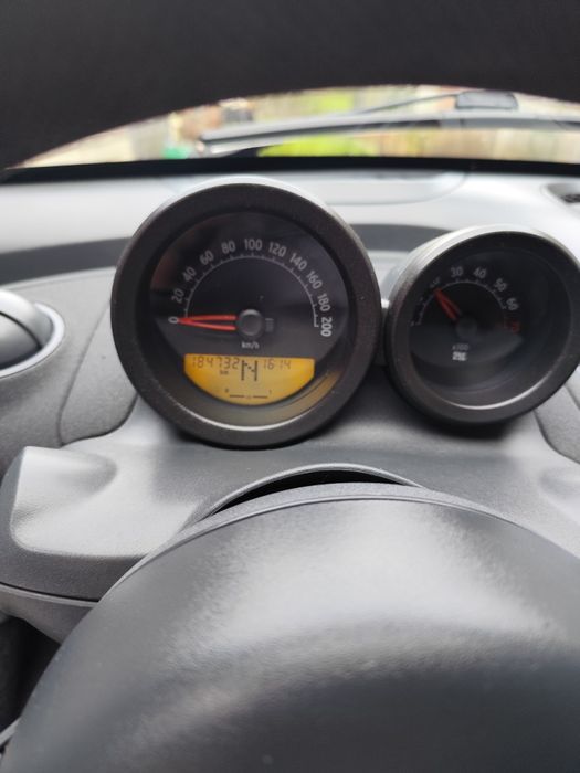 Smart roadster preto