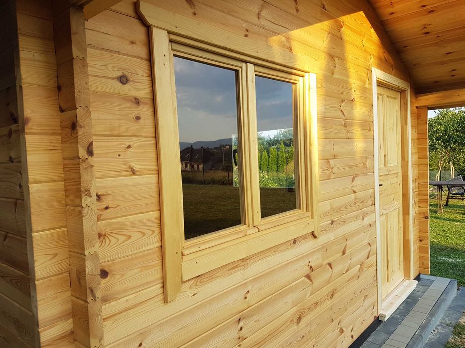 Domek 16m2  Narzędziowy, Ogrodowy, Gospodarczy ,ściana gr 44mm