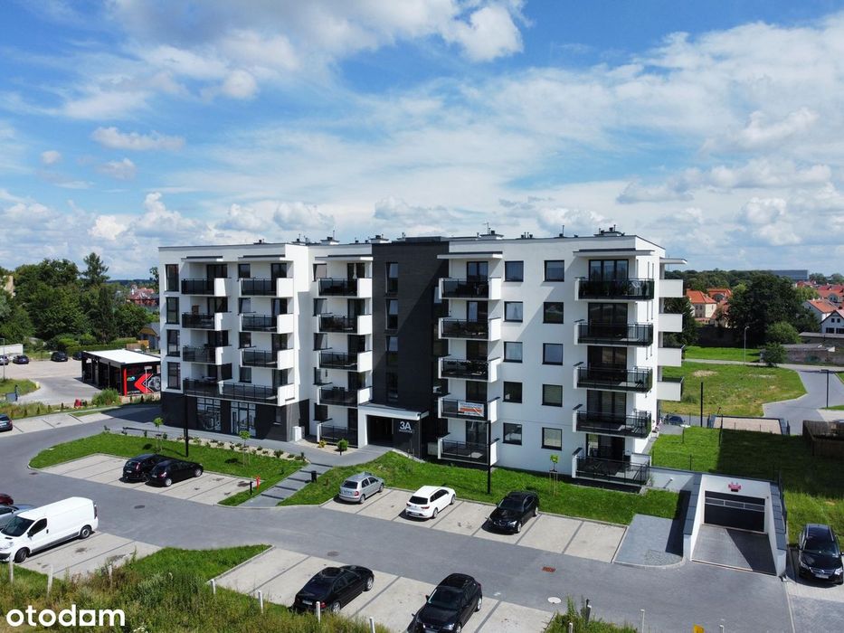Osiedle Grunwaldzkie. 2 pokoje - 41 m2. Ogródek!