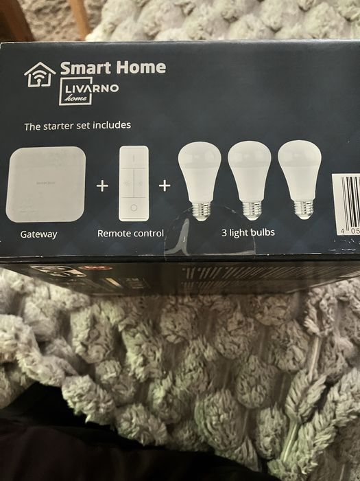 Zestaw Smart Livarno Home 3× żarówki E27 LED + pilot i bramka WiFi