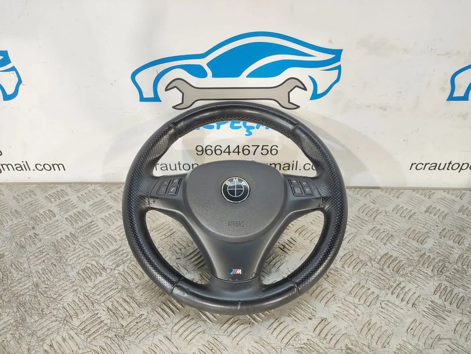 VOLANTE BMW PACK M SERIE 1 E81 E82 E87 E88 SERIE 3 E90 E91 E92 PELE