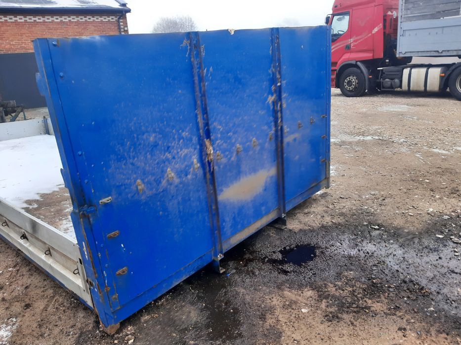 Zabudowa skrzynia burty aluminiowe