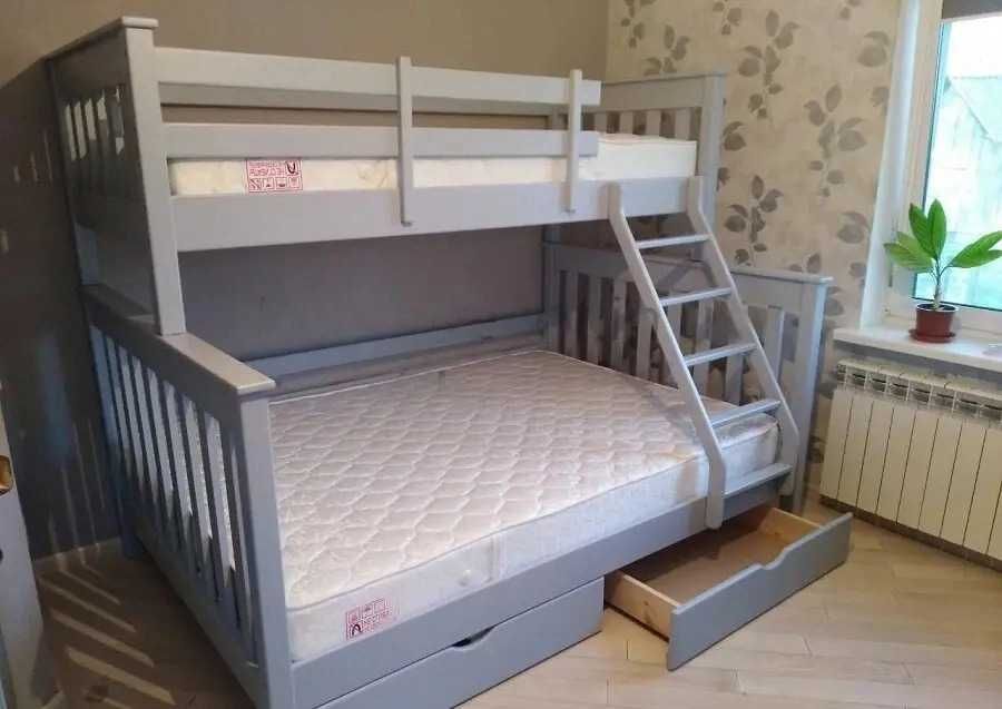 Двоярусне ліжко (Двухъярусная кровать) деревянная!  Склад. Доставка,