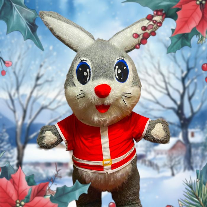 Привітання від ведмедика, панди, Тедді або зайчика. Аніматори