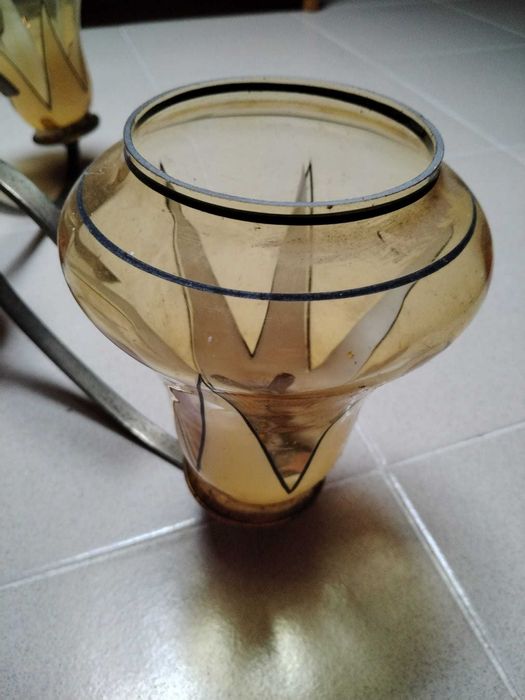 Candeeiros Teto + Lanterna Vintage Anos 60