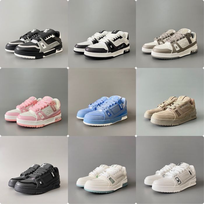 Нові Кросівки Louis Vuitton Trainer/LV Trainer Sneakers/Люкс якість!