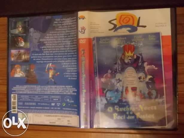 Pack 5 dvds infantis/juvenis 100% originais.