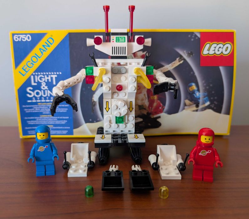Lego 6750 Space Robot z Pudełkiem