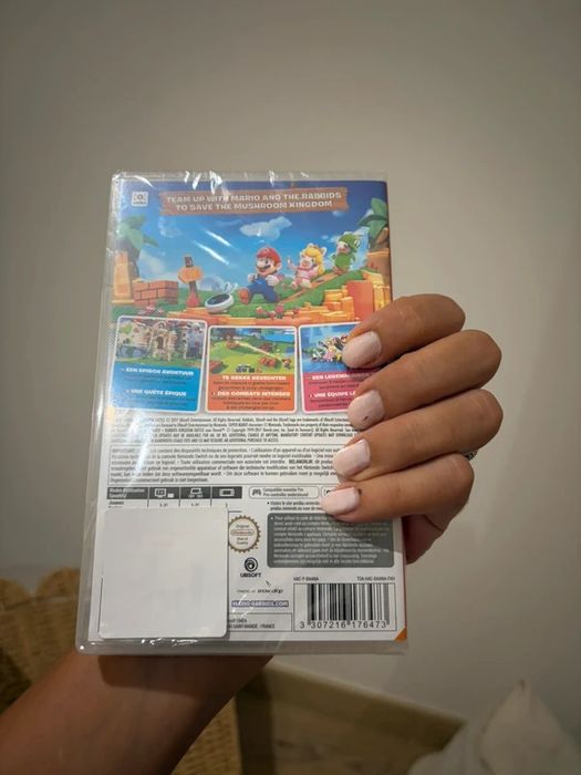 Lote 2 Jogos Nintendo Switch Mario Rabbids Patrulha Pata