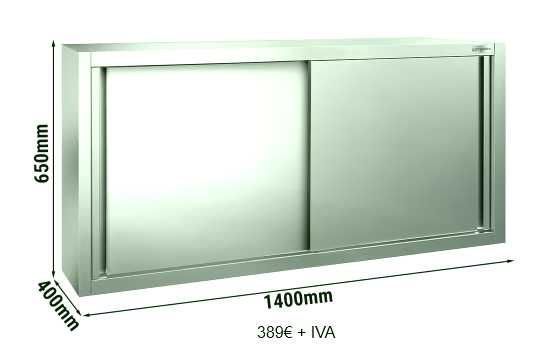 Armário inox aisi304 Arrumos/Louça, de parede 1000mm JÁ COM IVA - NOVO