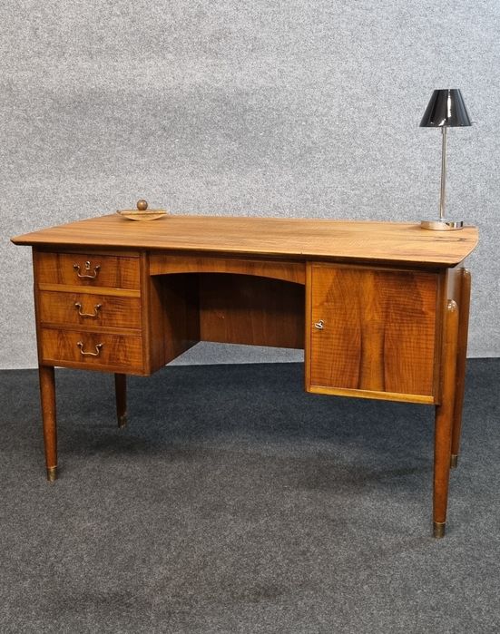 Biurko Teak Dania lata 60 Mid Century.