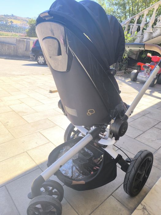 Carinho Quinny ovo Cybex carinho 2 em 1 e espreguicadeira  e marsúpio
