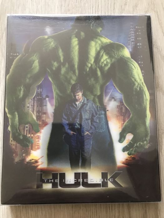 Incrível Hulk blu-ray steelbook Novamedia
