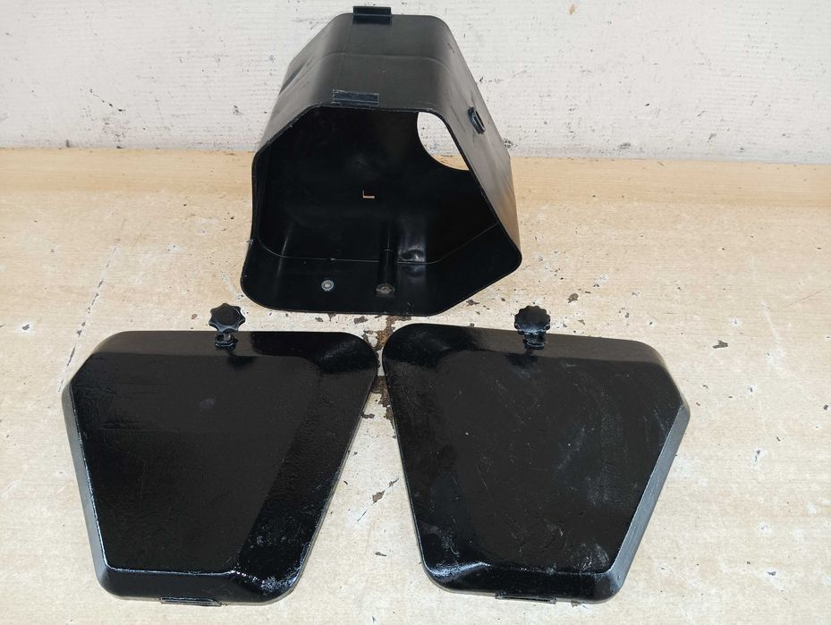 Romet - Ogar - schowek - narzędziówka + dekle - pokrywy