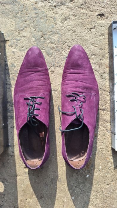Туфли замшевые,фиолетового цвета размер 43
Состояние аккуратно носи