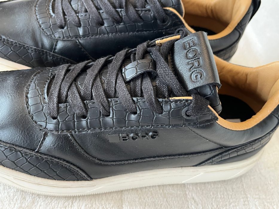 Björn Borg. skórzane sneakersy