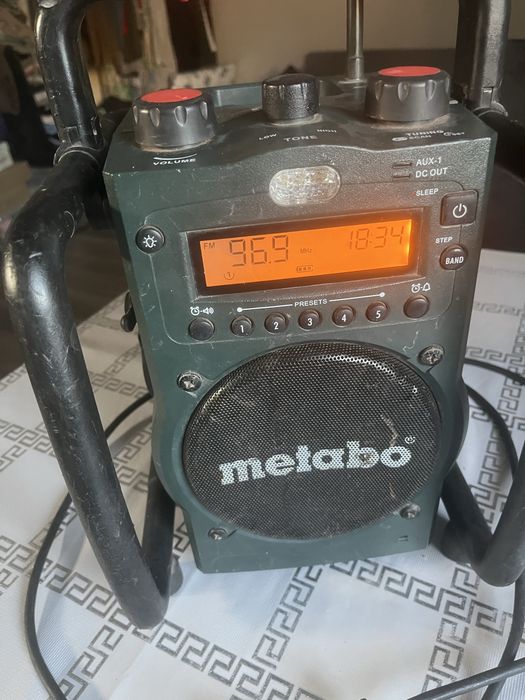 Radio budowlane Metabo