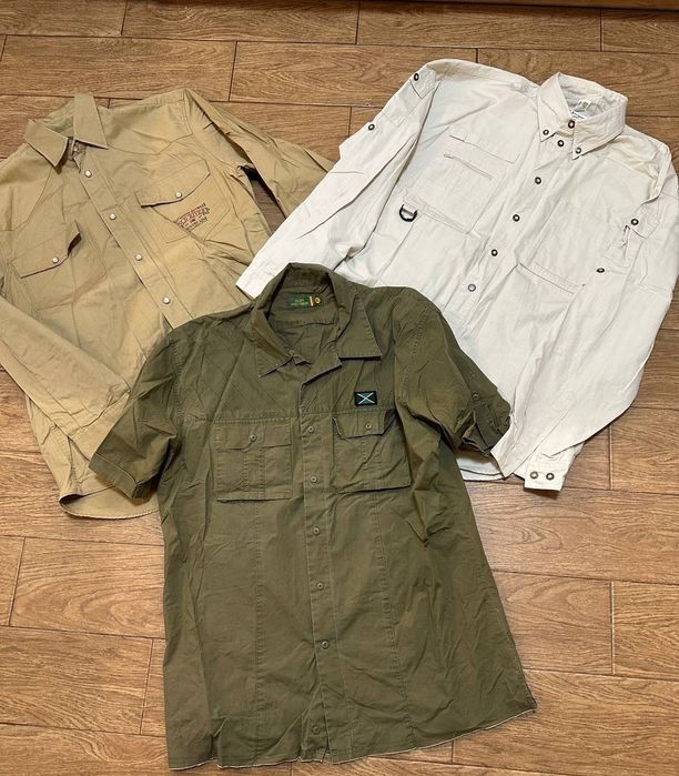 Рубашки мужские 3 штуки 42-43